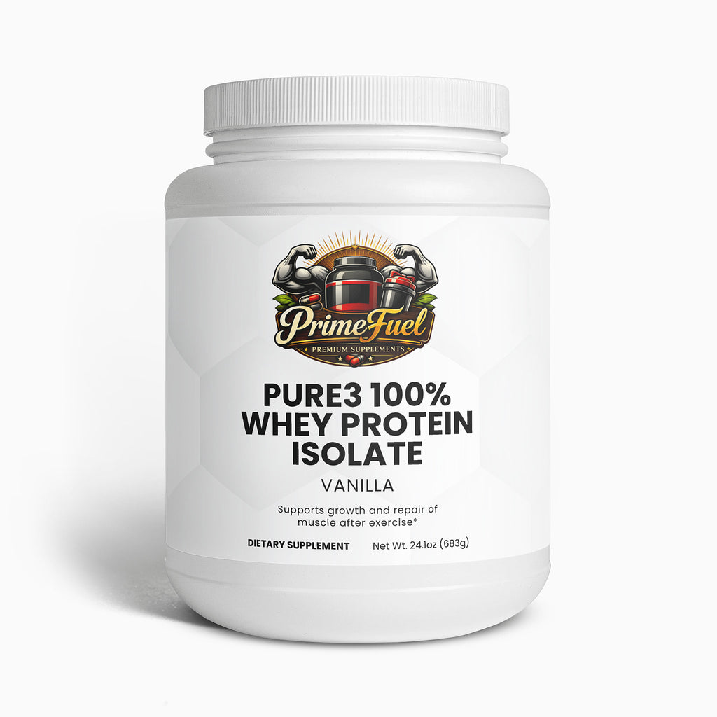 Pure3 100% Whey Protein Isolate (Vanilla)