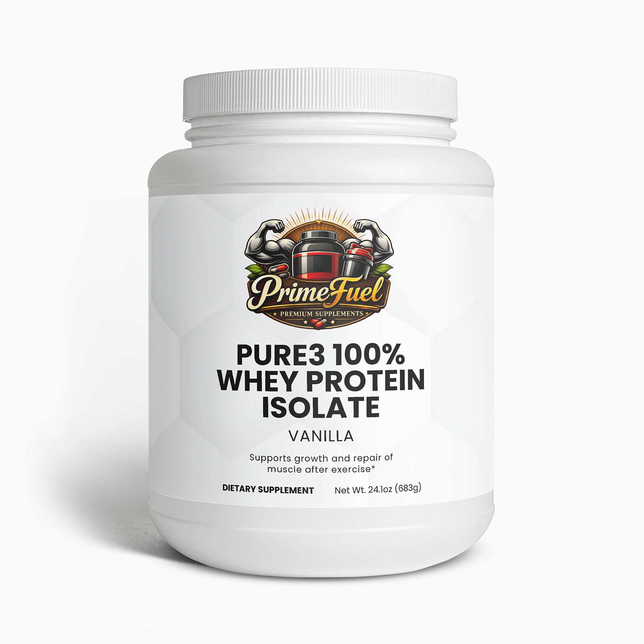 Pure3 100% Whey Protein Isolate (Vanilla)